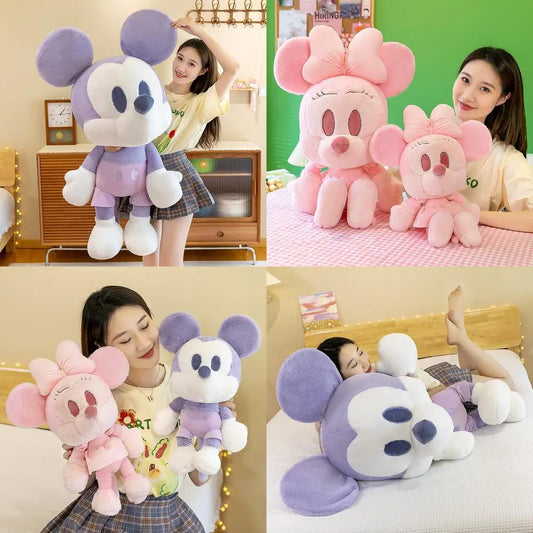 Kawaii Couple Character Plush Toy Soft Stuffed Dolls Pillow