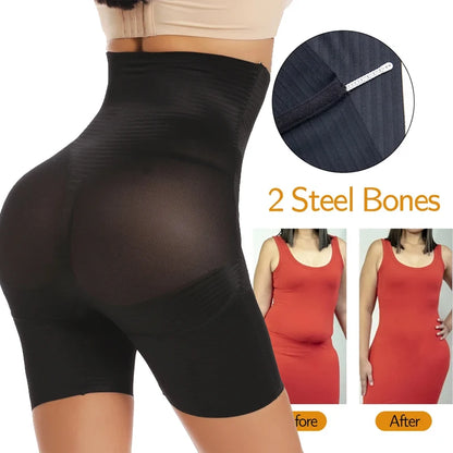 Women Body Shaper Firm Tummy Control Shorts Under Skirts High Waist Shaping Panties Slimming Underwear Waist Cincher Shapewear