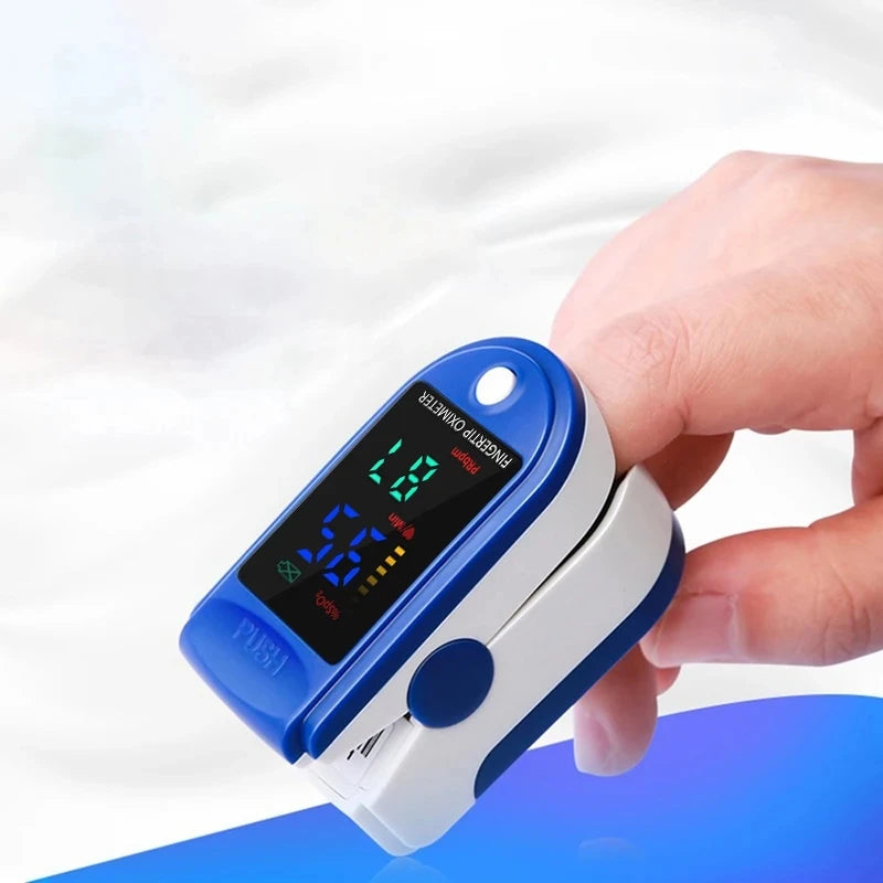 Pulse Oximeter Finger Clip Thermometer Electronic Soft Head Oral Armpit Temperature Measurement Household Adults