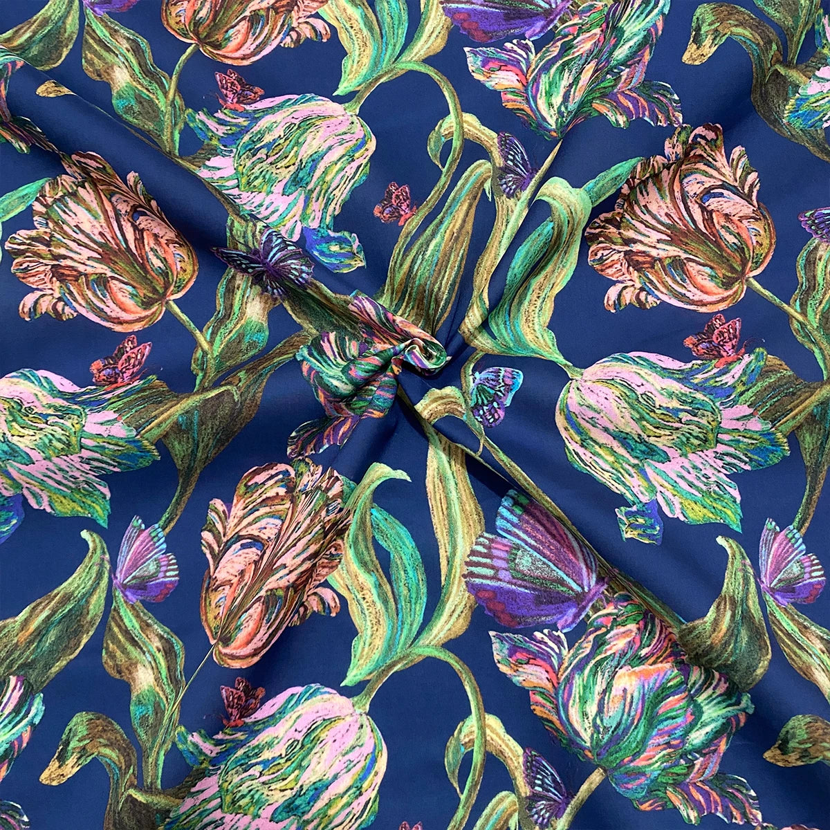 1/2/3/5M 80s 100% Cotton Like Liberty Midnight Sketch tana lawn cotton Fabric DIY handmade Sewing Dress Clothing Designer cloth