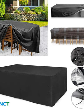 150 sizes Oxford Cloth Furniture Dustproof Cover For Rattan Table Cube Chair Sofa Waterproof Rain Garden Patio Protective Cover
