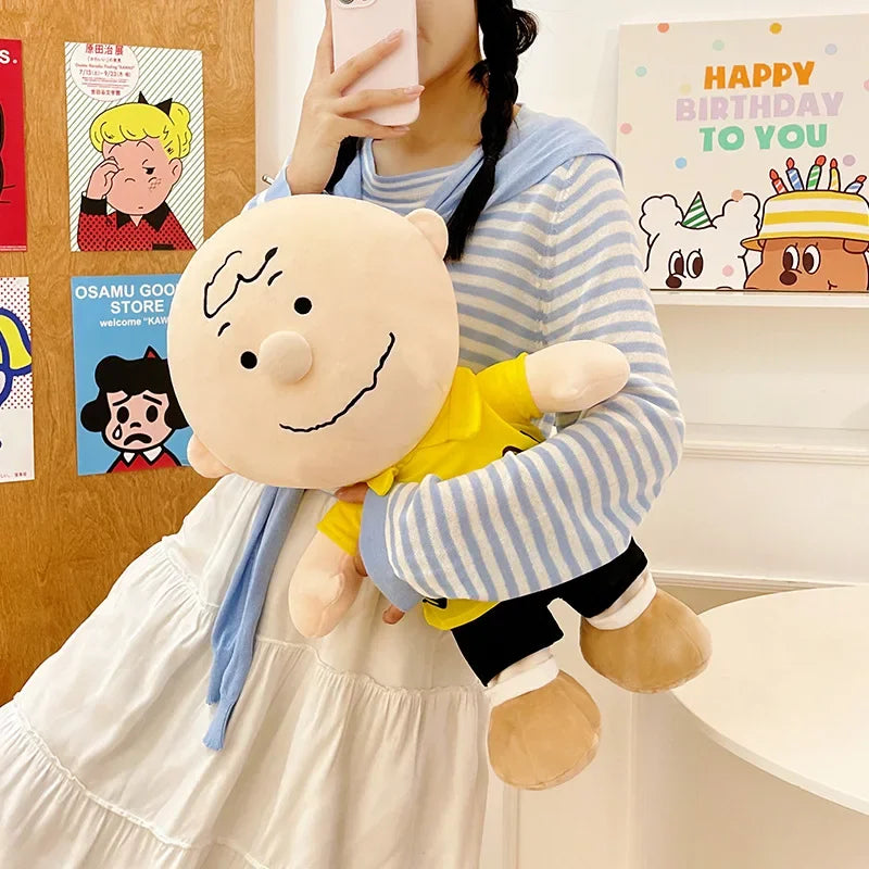 Cute Cartoon Character Plush Pillow Stuffed Doll Toy