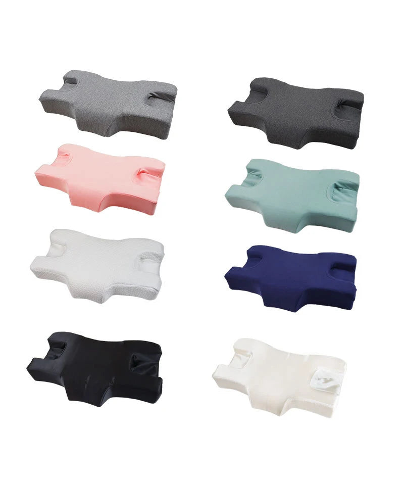 New Sleeping Beauty Pillow Satin Anti-Wrinkle Neck Protection Sleep Memory Foam Pillow Comfortable Soft Skin Care Bedding Pillow
