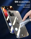 3IN1 Front+Back+Camera Lens Protection Tempered Glass For iPhone 14 13 Pro Max 11 12Mini Transparent Screen Protector Full Cover