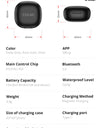 R10 Smart Ring with Charging Case for Men Women, Health and Sleep Monitor, 5ATM Waterproof, Multi-sport Mode