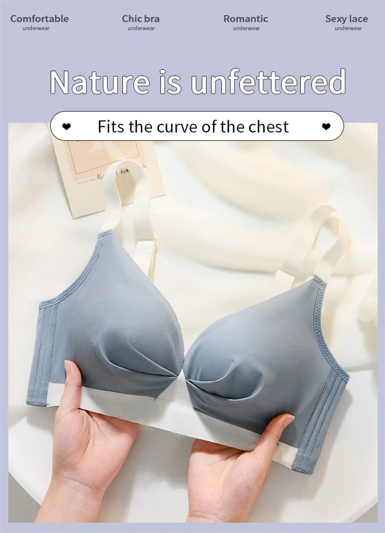 Women’s Fashion Lingerie Set – Comfortable Push-Up Bra & Antibacterial Panties