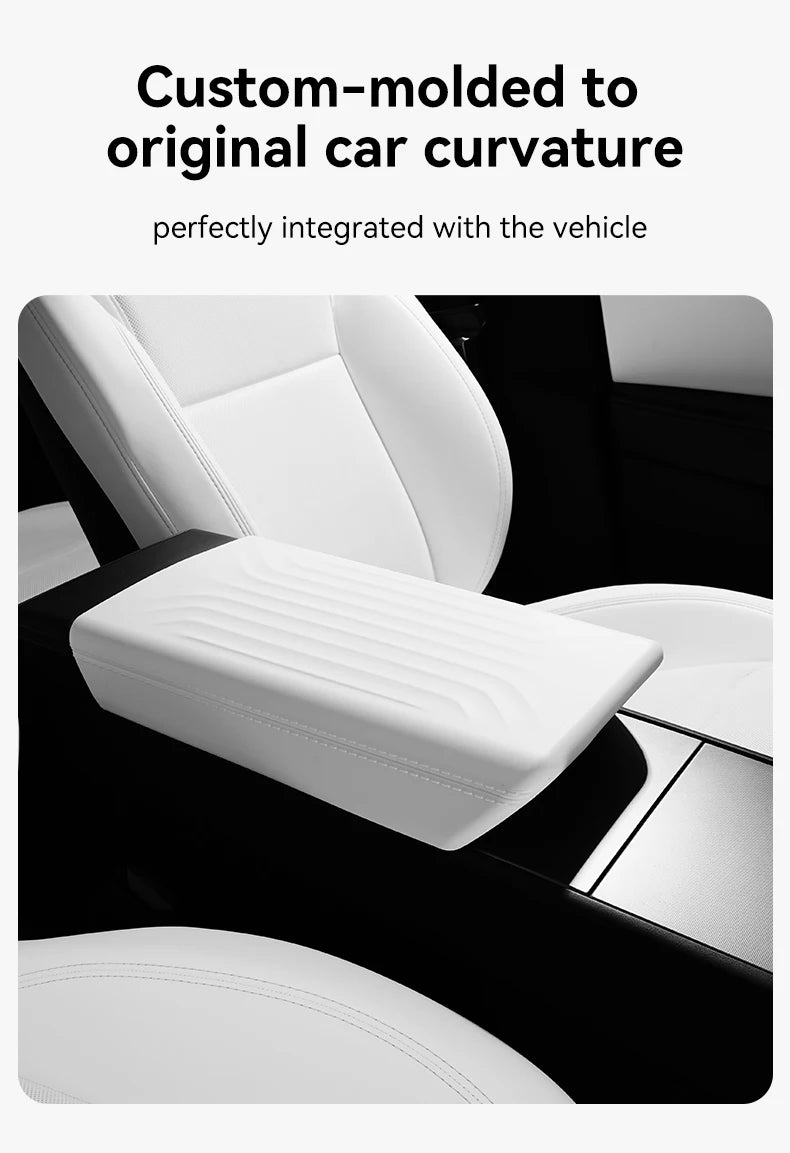 TPE Armrest Cover for Tesla Model Y Juniper Model YL and Model 3 Highland Center Console Protector