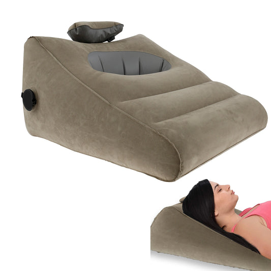 Inflatable Pillow Lightweight Travel Wedge Pillow Bed Multifunctional Support Pillow Cushion Ergonomic Camping Rest Game Cushion