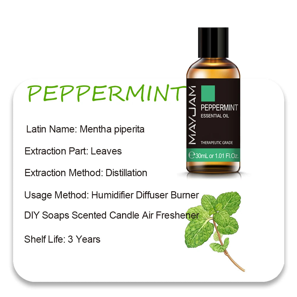 Essential Oils For Humidifier Diffuser Lavender Jasmine Eucalyptus Ylang Ylang Vanilla Tea Tree Aroma Oil