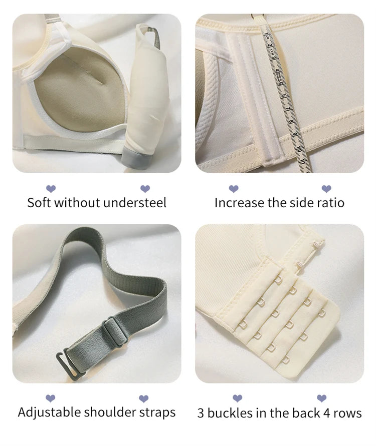 Women’s Fashion Lingerie Set – Comfortable Push-Up Bra & Antibacterial Panties