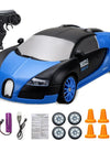 2.4G Drift Rc Car 4WD RC Drift Car Toy Remote Control GTR Model AE86 Vehicle Car RC Racing Car Toy for Children Christmas Gifts