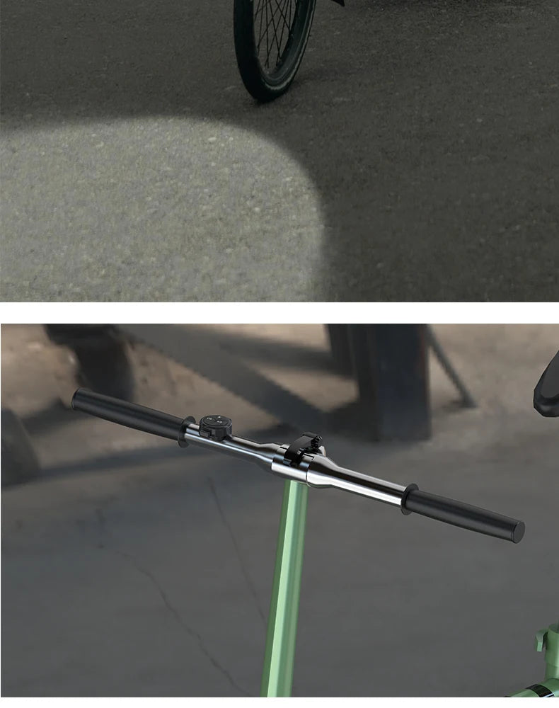 Bicycle Light For Brompton Light Type-C Rechargeable Brompton Headlight 800LM IPX6 Waterproof 1100mAh Bike Accessories