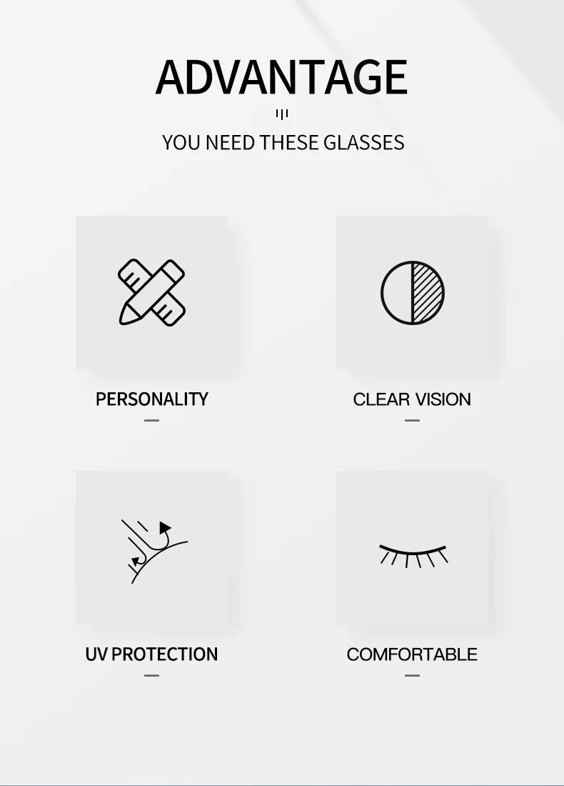 Vintage Square Sunglasses With UV400 Protection