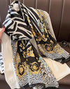 Women Summer Silk Scarves Shawl Lady Wrap Soft Female Echarpe Designer Beach Stole Bandana foulard muffler