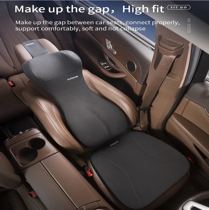 LIVICHEPIN Car Headrest Waist Protection Car Seat Backrest Cushion Auto Lumbar Cushion Waist Support Integrated Waist Cushion
