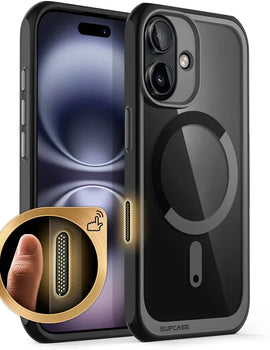 For iPhone 16 Case with Camera Control Capture Button UB Mag Slim Shockproof Protective Magnetic MagSafe Phone Case