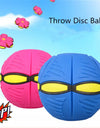 Flying UFO Flat Throw Disc Ball with Toy Kid Outdoor Garden Basketball Game Throw UFO Disc Balls Bubble Ball Ball Pit Balls