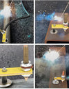 Welding Magnet Head Magnetic Welding Ground Clamp Tools Strong Magnetism Large Suction Copper Tail Welding Stability Clamps