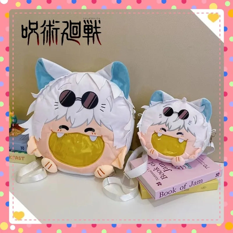 Anime Character Plush Itabag Backpack Soft Crossbody Bag