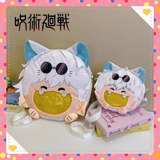 Anime Character Plush Itabag Backpack Soft Crossbody Bag