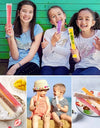 Disposable Ice Popsicle Mold Bags Creative Ice Pops Packaging Bag DIY Yogurt Ice Cream Juice Smoothie Bag Mould Tool with Funnel