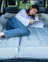 Portable Dual-Use Inflatable Bed For Car Travel Off-Road SUV Rear Seat Flocking Multi-Functional Comfortable Mattress