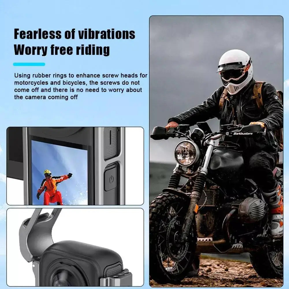 Metal Heat Dissipation ic Rabbit Cage for Insta360 X4 Aluminum Alloy Frame Panoramic Camera Accessories