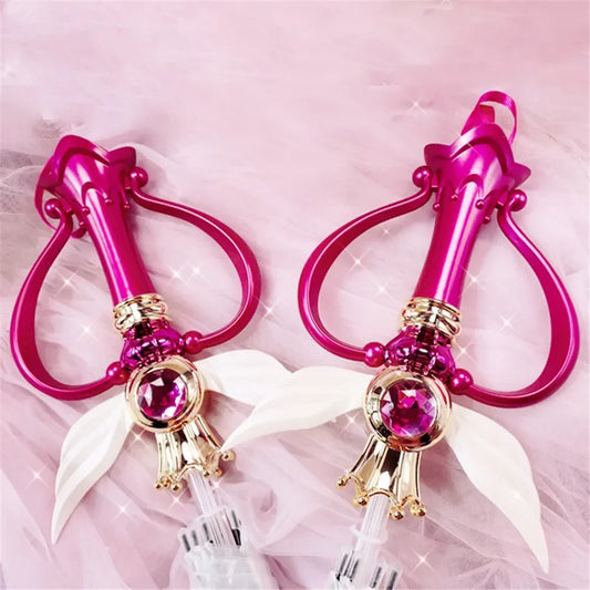 Luminous Umbrella Sailor Moon Magic Stick Umbrella Rain Gear Transparent Sailor moon