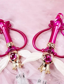 Luminous Umbrella Sailor Moon Magic Stick Umbrella Rain Gear Transparent Sailor moon
