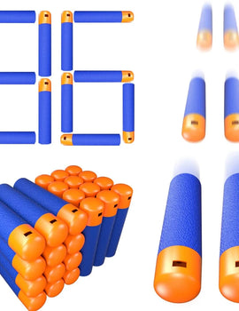 72PCS Mega Dart Refill Pack 9.5cm Compatible with Nerf Mega Guns Universal Mega Pack Refill Bullets for N-Strike Mega Series