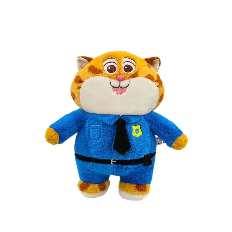 Hot 60cm Cute Kawaii Clawhauser Plush Toy Zootopia Stuffed Doll Soft Pillow Kids Birthday Xmas Gift Soft Animal Doll Play