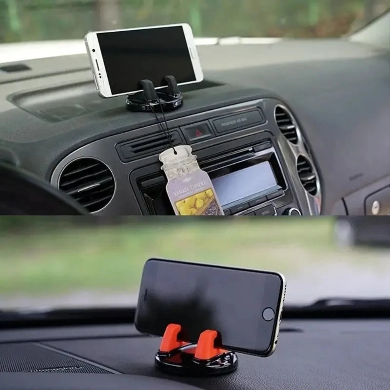 360° Rotatable Mobile Phone Holder Car Bracket Non-Slip Navigation Car Mount Stand Support in Car Universal for All Phones