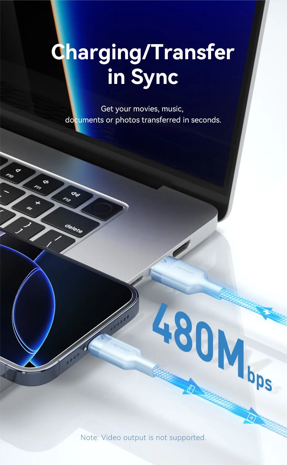 USB C Cable Quick Charge 3.0 USB Cable Fast Charging Cable Type C for Huawei Xiaomi 13 USB-C Charger Wire Data Cable