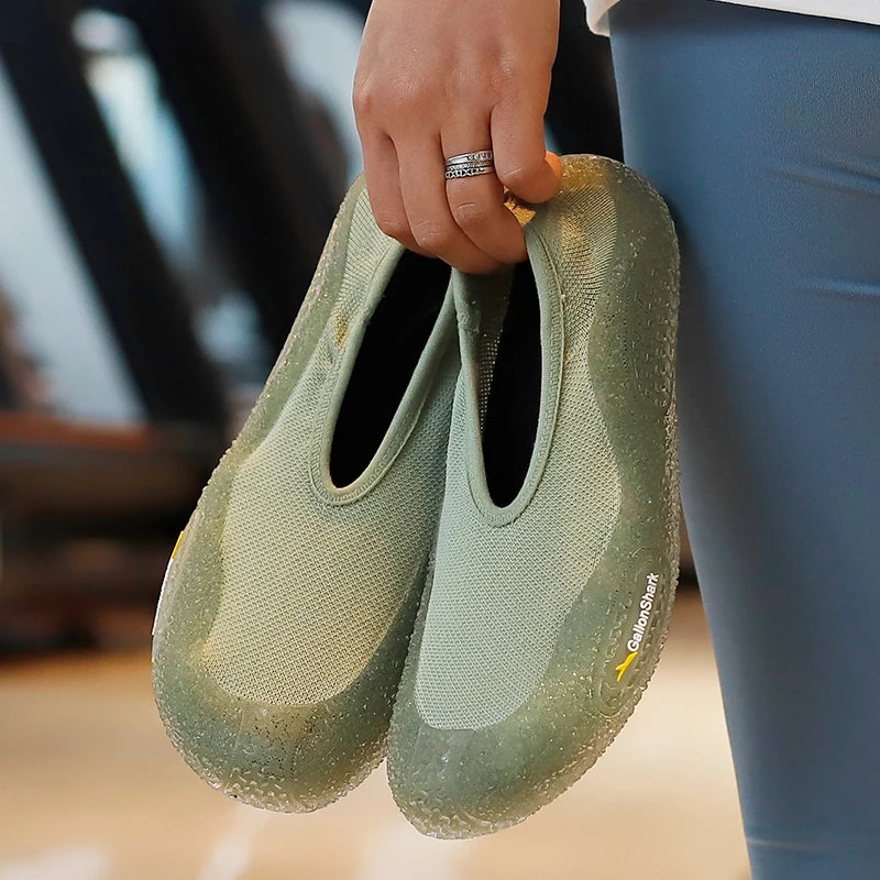 Silent Indoor Gym Yoga Jump Rope Dance Anti slip Shock Absorbent Soft Bottom Lightweight Breathable Sports Shoes