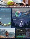 R03 Smart Ring Men Women, Battery Life 39 Days, Health Monitor, IP68 & 5ATM Waterproof, Multi-sport Mode