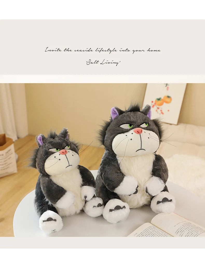 Lucifer Cat Plush Stuffed Animal Kawaii Soft Pillow