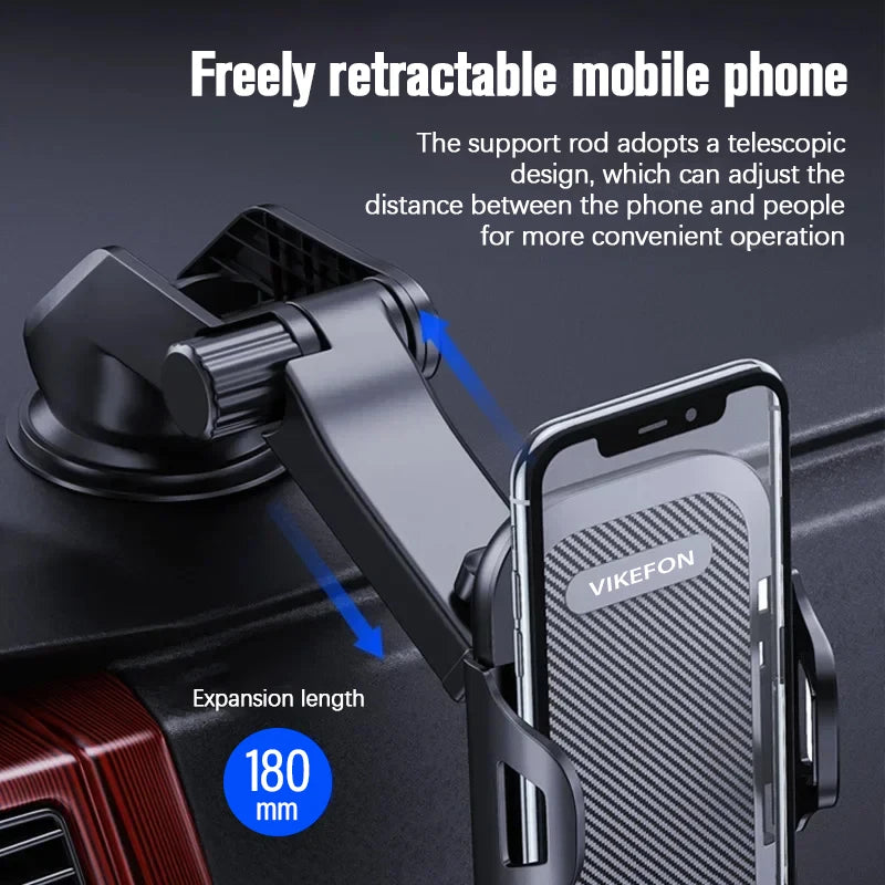 Sucker Car Phone Holder Mount Stand Suction Cup Smartphone Mobile Cell Support in Car Bracket For iPhone Xiaomi Samsung