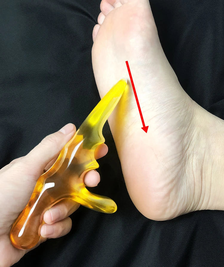 Massager Thumb-shaped Device Muscle Relaxation Unique Back Face Tools Manual Scalp Massagers Merdian Practical Fascia