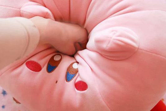 Kirby Pillow Cartoon Cute Plush Doll Stuffed Animal Peripheral 's Birthday Gift Home Stuffed Animal Plushies Toy
