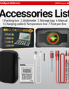 Smart Built-in Rechargeable Lithium Battery Car Multimeter Repair Tester 20000 Count Voltmeter Multitester Meter Tools