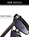 Sunglasses For Men Square Trendy Luxe Vintage Fashion Glasses Retro Steampunk Shades