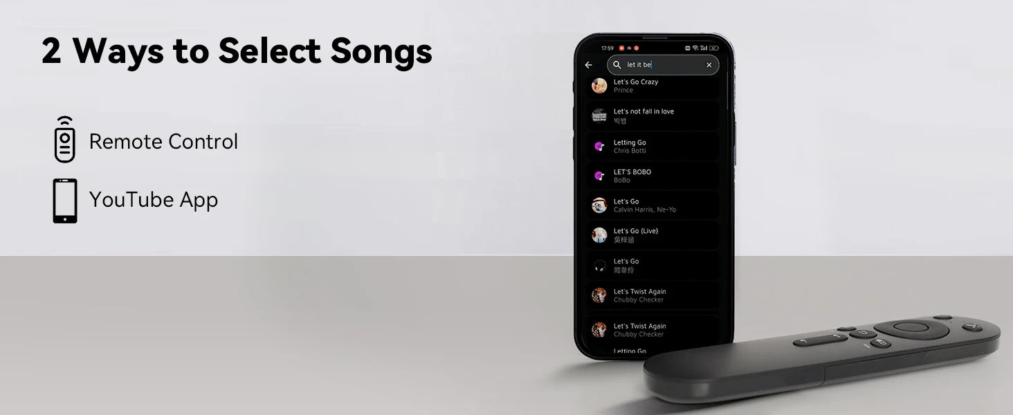 Puremic Karaoke Machine, Free Forever millions songs video MTV karaoke songs streaming karaoke Home Karaoke no Ads with 2 mics