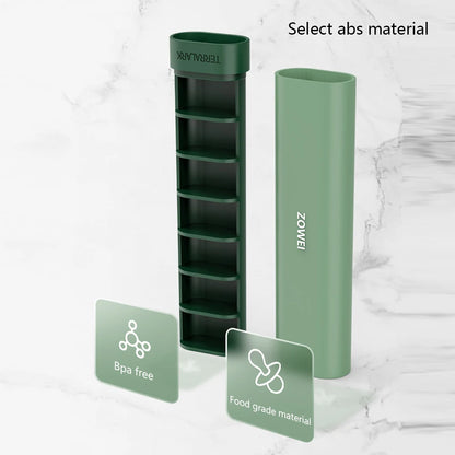 7 Days Portable Nordic Style Pill Box Tablet Pillbox Dispenser Medicine Boxes 3 Grids Dispensing Storage Kit Organizer