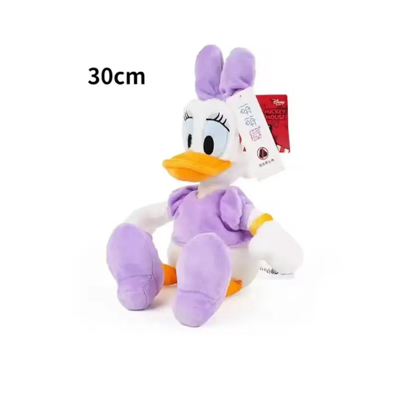 High Quality Mickey Minnie Plush Toy Lovely Stuffed Anime Pluto Goofy Daisy Donald Duck Plushies Cuddly Doll Home Decor Gift