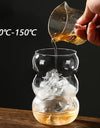 1/2/4pcs Wave Shape Glass Cup Tumbler Beverage Beer Glasses Heat-resistant Clear Drinking Glasses For Juice Coffee Cocktail