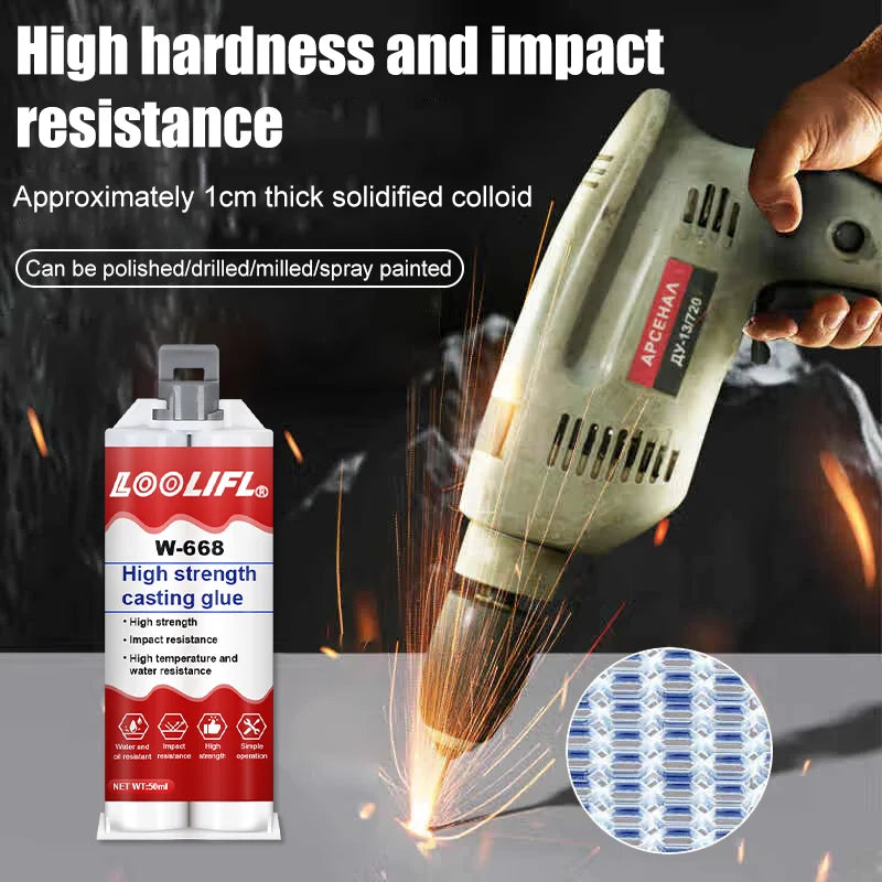 AB Universal Epoxy Resin Glue For Glass Metal Ceramic Waterproof Repairs High Adhesive Super Liquid Glue