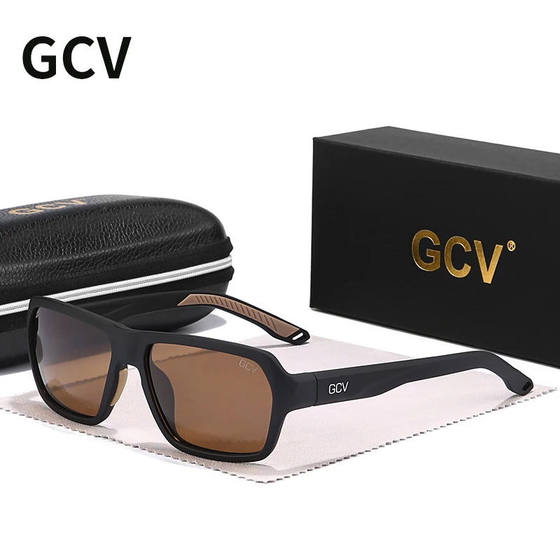 TR90 Polarized Photochromic UV400 Mirror Sports Fishing Driving Sunglasses for Men Women
