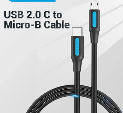 Type C to Micro USB Cable Fast USB Type-C Adapter for Samsung Huawei Xiaomi MacBook Pro OTG Mobile Phone Micro USB Cable