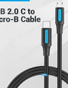 Type C to Micro USB Cable Fast USB Type-C Adapter for Samsung Huawei Xiaomi MacBook Pro OTG Mobile Phone Micro USB Cable