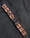 Bracelet Metal Stainless Steel Wood Strap Jewelry